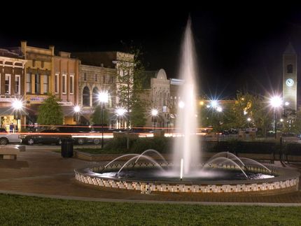 Morgan Square in Downtown Spartanburg, South Carolina